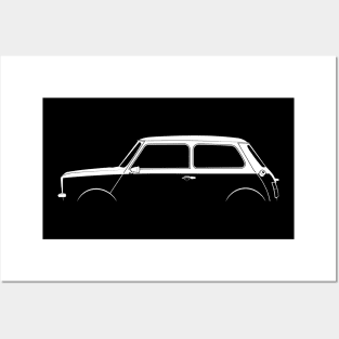 Mini 1275 GT Silhouette Posters and Art